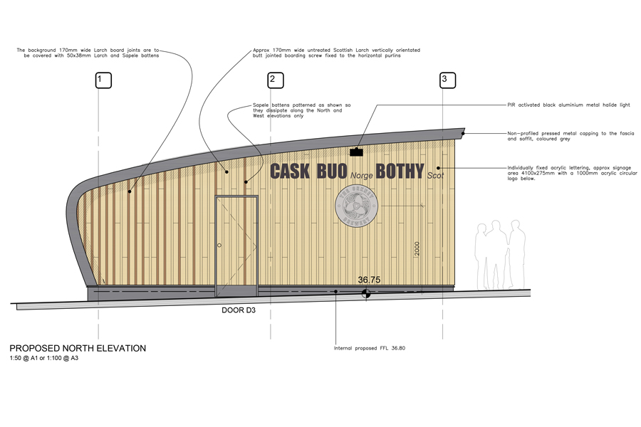 Proposed Cask Storage Shed, Orkney