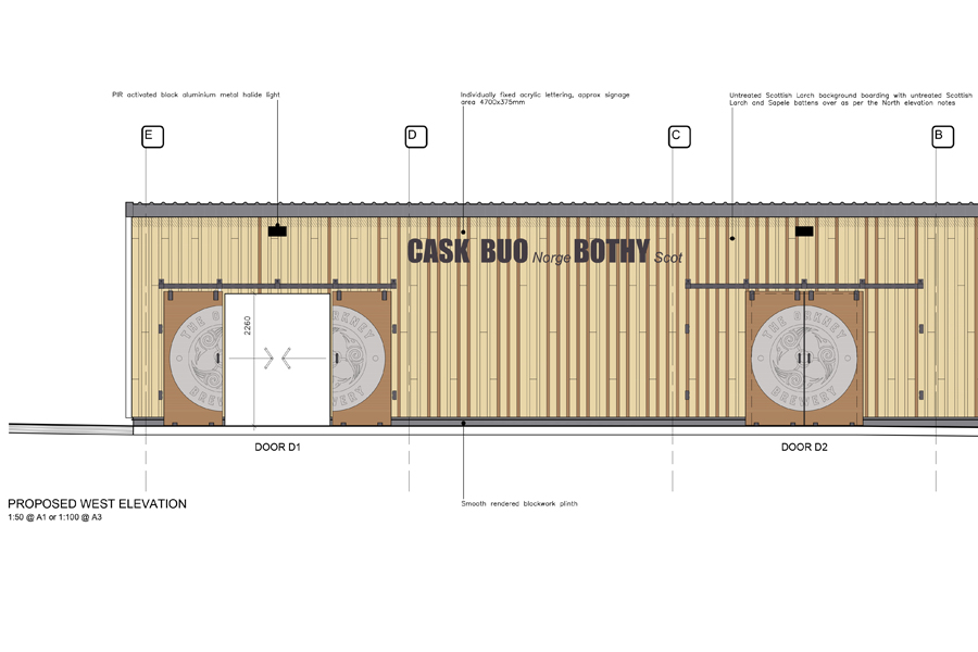 Proposed Cask Storage Shed, Orkney