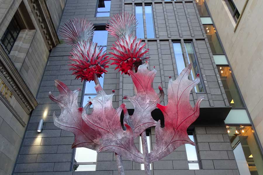 Thistle Sculpture, Edinburgh